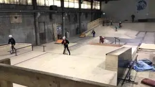 L&oslash;behjul Roskilde musicon skate hal 12 scooter 5 year old