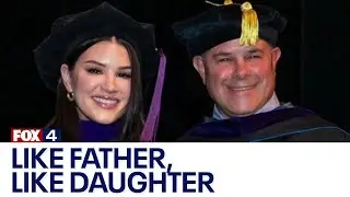 Daughter follows in father's footsteps by graduating from UNT Dallas School of Law