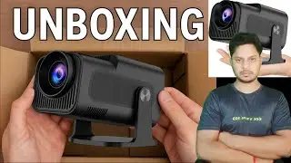 Hy320 projector ke unboxing, replacement ke baad dobara...