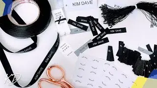 COULD THESE BE THE BEST CUSTOM GARMENT LABELS ONLINE? NEW SEWING SUPPLIES | KIM DAVE