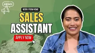 Want to work as a Virtual Sales Assistant? APPLY NOW!