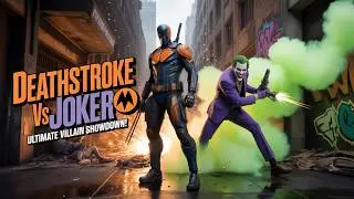 Deathstroke vs Joker 🗡️🤡 Ultimate Villain Showdown!