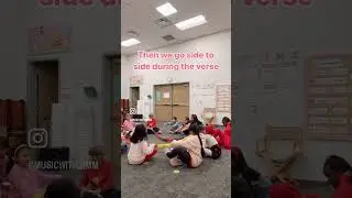 ✨Lollipop Stretchy Band Activity anyone? This looks SO fun.🍭🌈 #bearpawcreek #musicandmovement