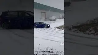 How to drift your car in the snow