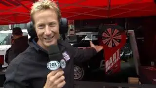 Fun at the track in the Dodge Display at the Dodge NHRA Nationals