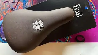 fiend garret reynolds pivotal seat brown bmx