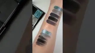 WAYNE GOSS The Luxury Eye Palette Pearl Moonstone Swatches #shorts