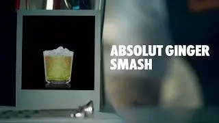 ABSOLUT GINGER SMASH DRINK RECIPE - HOW TO MIX