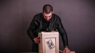 Origin&aacute;lny darček pre chlapa - dreven&aacute; bedňa s p&aacute;čidlom!