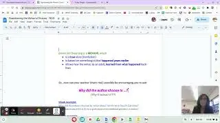 Questioning the author