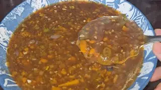 Hot & Sour Soup | One pot soup recipe | Veg soup #soup #hotandsoursoup #viralvideo #easyrecipe