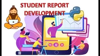 lets's create a student report project in 🐍python with concepts of OOPs and file-handling