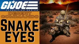 G.I. Joe Classified:  DESERT COMMANDO SNAKE EYES