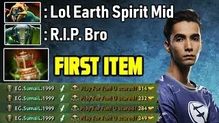 OMG Sumail plays Earth Spirit Mid again - 7.20 Cancer Pick