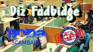 #scambaiting #prankcalls Trolling SSA Scams As Diz Fadbidge