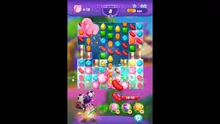 Candy Crush Friends Saga level 3398 Get 2 Stars, 27 Moves Complete