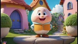 Humpty Dumpty Stone Ledge Slip | English Nursery Rhyme | Kids Songs | Baby Music