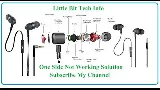 Boat Basshead 225 in-Earphone Repair || One Side Not Working