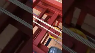 welding up my 1st tower with electric winch