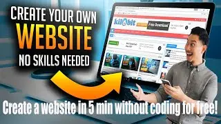 Creating your own website in less than 10 min for free || No coding required-WordPress || TR