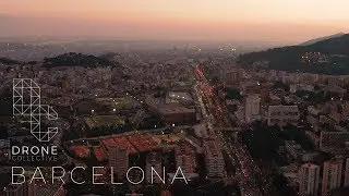 SPAIN BY DRONE - EXPLORE BARCELONA FROM ABOVE - Barcelona, Spain (Catalonia)
