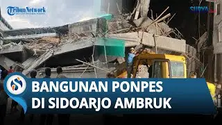 Ponpes Al Khoziny di Sidoarjo Ambruk, Sejumlah Santri Masih Terjebak di Dalam Reruntuhan