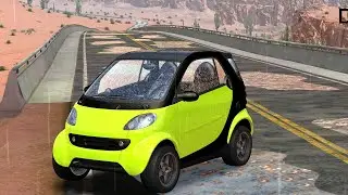 The Smallest Car in the World CRASHED! | Smart Fortwo in DriveCSX Car Crash Simulator Gameplay