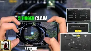 X69 😈CODE OF 5 Finger Claw PUBG Mobile|5 FINGER Claw Code &Layout Sensitivity|PUBG BGMi