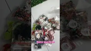 Opening more new slime charms! #slimes #slime #slimevideo