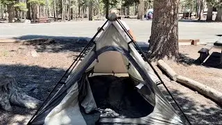 Ozark Trail 8' x 7' A-Frame Instant Tent from Walmart. Easy 30-second setup. #walmarthaul #tent