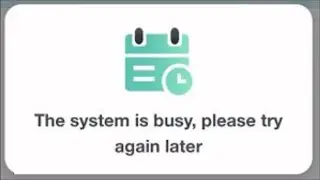 Treasure NFT - The System is Busy Please Try Again Later