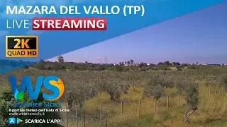 🔴 Mazara del Vallo live webcam (CMS) - Panoramica Sud