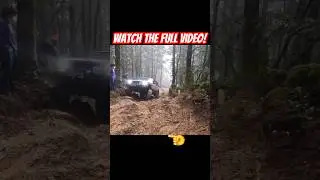 THAT WAS NASTY!!!! #pnw #4x4 #jeeponly #4x4jeep #sendit #jeep #mud #shorts #viral