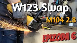 W123 M104 Swap. Filterbox, expanzn&iacute; n&aacute;dobka a dal&scaron;i maličkosti