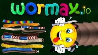 Wormax.io открытая игра клана FireFive[5] 02.03.17