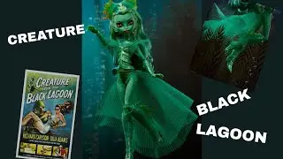Monster High Skullector | Creature from the Black Lagoon Doll Review 💚