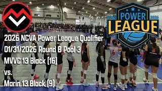 MVVC 13 Black vs Marin 13 Black - 01/02/2026