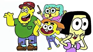 HOW TO DRAW BIG CITY GREENS CHARACTERS