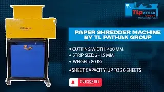 Shredding Mountains of Paper in SECONDS! 🤯 | T.L. Pathak Group's Paper Shredder Machine Demo
