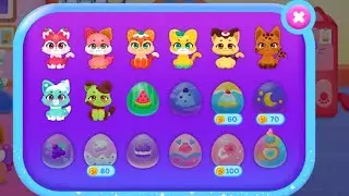 Cotton candy kitten hatch and care  | virtual pet