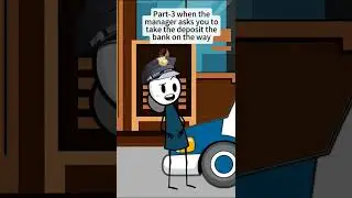 The Manager's Evil Plan Backfires! (Justice Served) 👮&zwj;♂️✨ #InstantKarma #Justice #StickmanAnimation