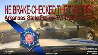 Arkansas State Police Take Over Pursuit After Red Light Run &mdash; TVI Stops Suspect Vehicle