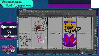 Dalesmen Draw Pok&eacute;mon Gen 3 from Memory - Check Please 6 Incentive