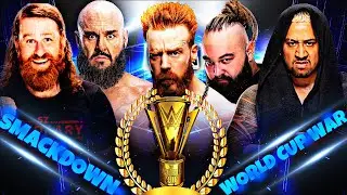 WWE SmackDownWorld: Episode 1 Brand SmackDown:WWE WORLD CUP TOURNAMENT#wwe  #smackdown #gameplay#new