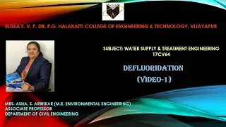 Defluoridation 1