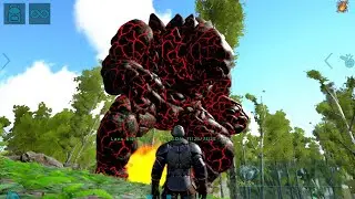 Meet my new mythical tame Lava Elemental🔥😱[ Ark ultimate mobile modded ]#ark#arkultimatemobile