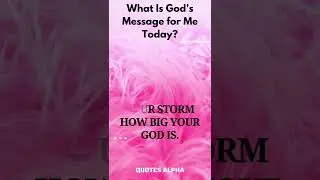 God's Urgent Message for You | God Message for me Today | Quotes Alpha #shorts