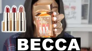 BECCA Party Popper Ultimate Lipstick Love Lipstick Swatches & Review | PuckerUpBabe