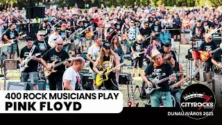 Rock Flashmob Show: 400 musicians play PINK FLOYD - Another Brick in the Wall  (CITYROCKS)