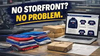 Selling spiritwear without a storefront